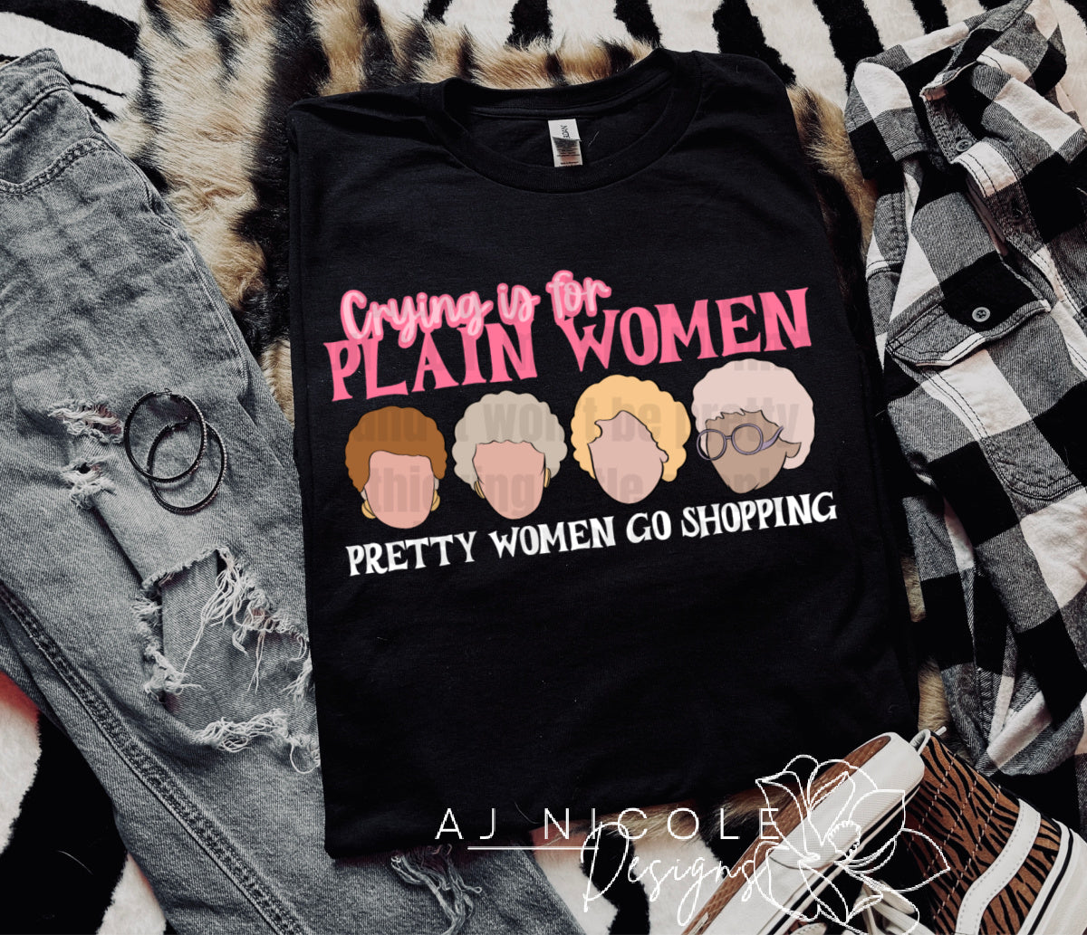 Crying for Plain Woman