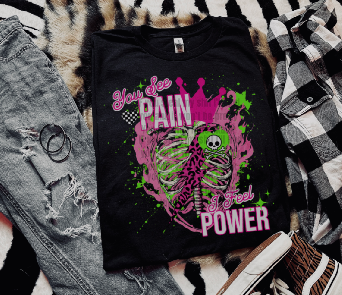 You See Pain, I Feel Power