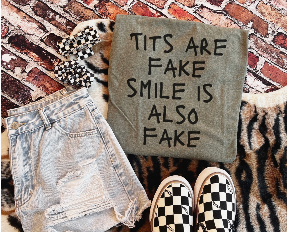 Smile is Fake (green)