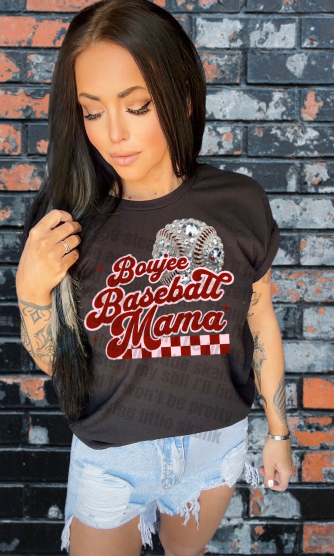 Boujee Baseball Mama