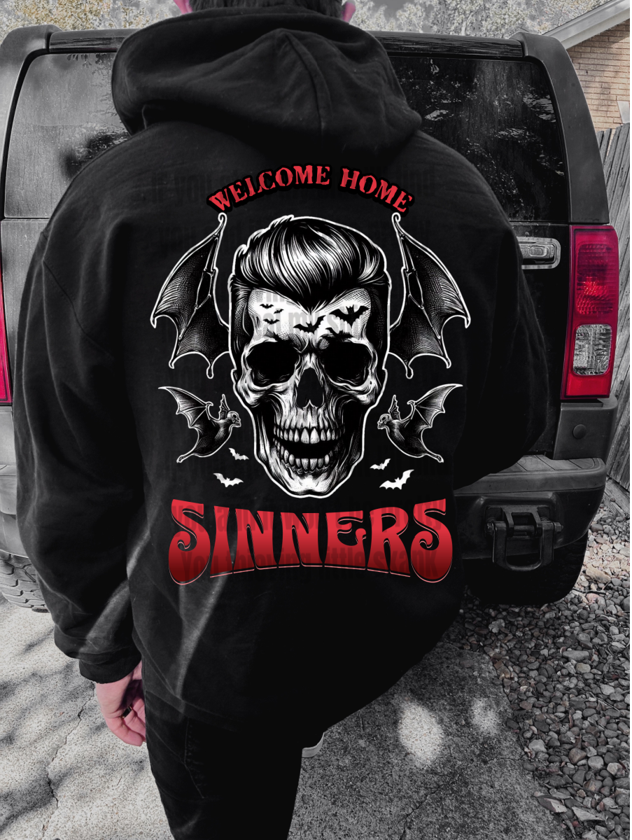 Welcome Home SInners x Hoodie