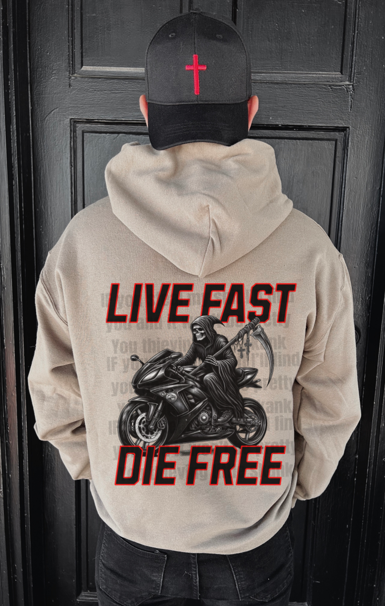 Live Fast Die Free x Hoodie