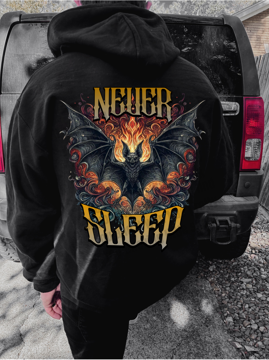 Never Sleep x Hoodie