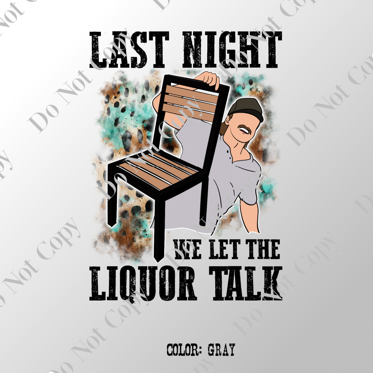 Last Night - Wallen 12oz Can Koozie