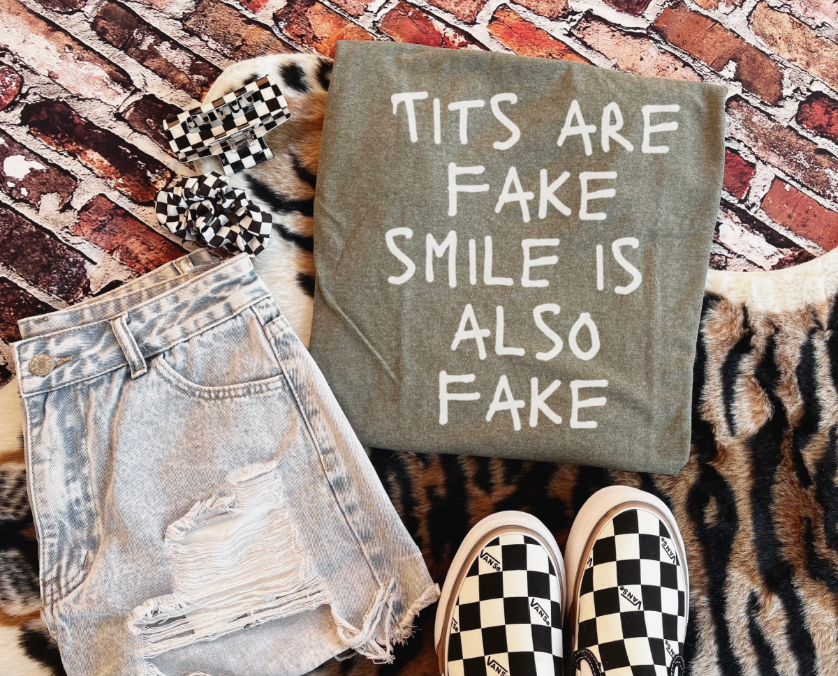 Smile is Fake (green)