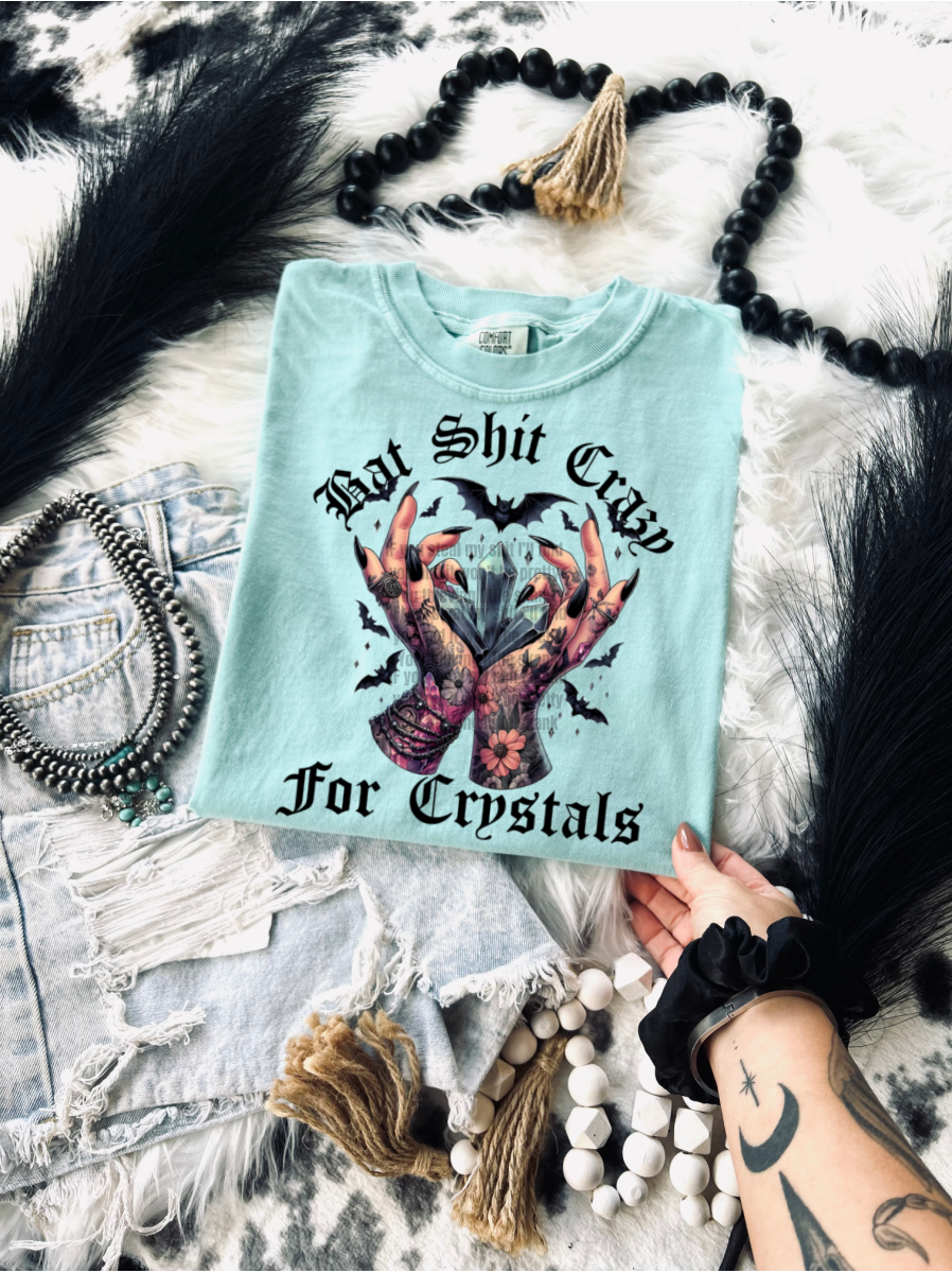 Bat Shit Crazy for Crystals x blk