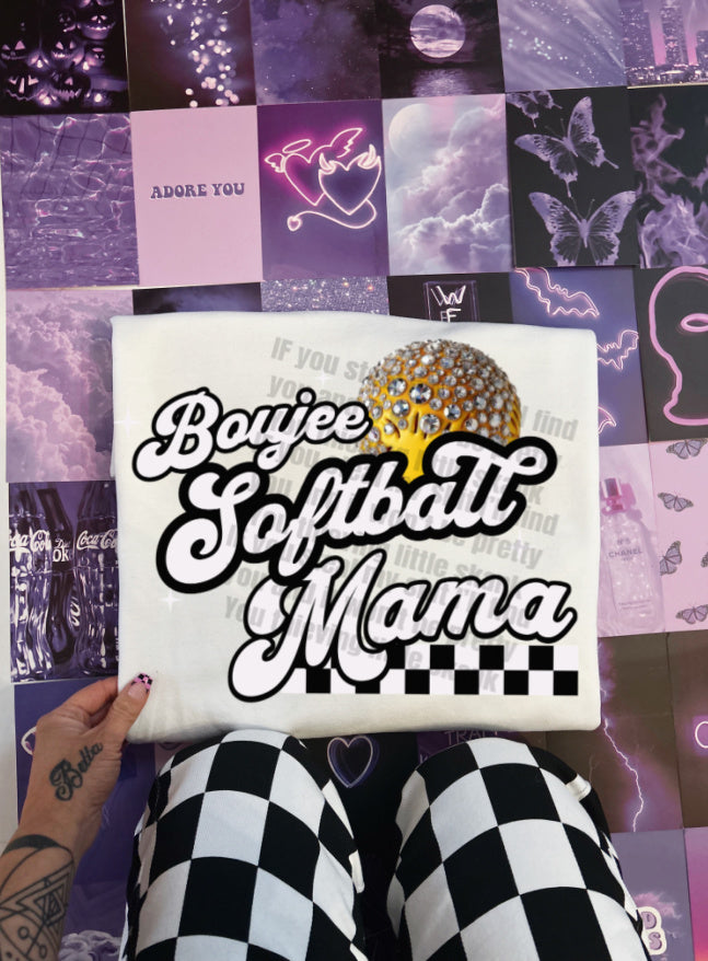 Boujee Softball Mama