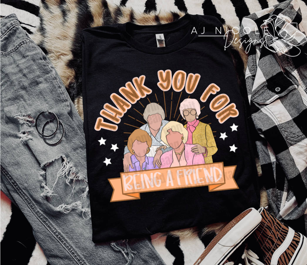 Thank You for being a Friend