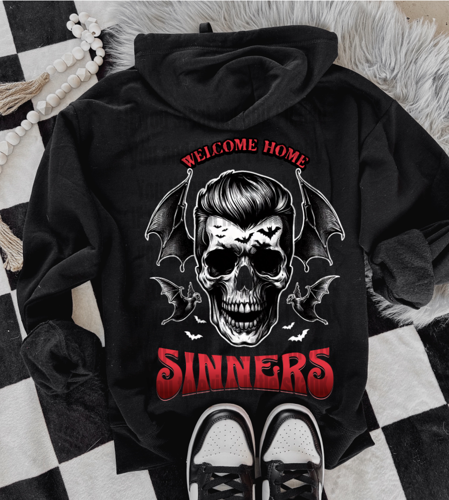 Welcome Home SInners x Hoodie