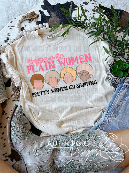 Crying for Plain Woman