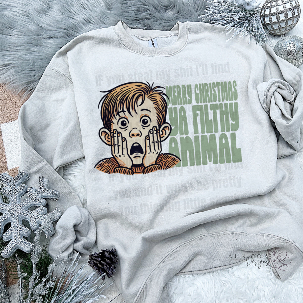 Merry Christmas Ya Filthy Animal