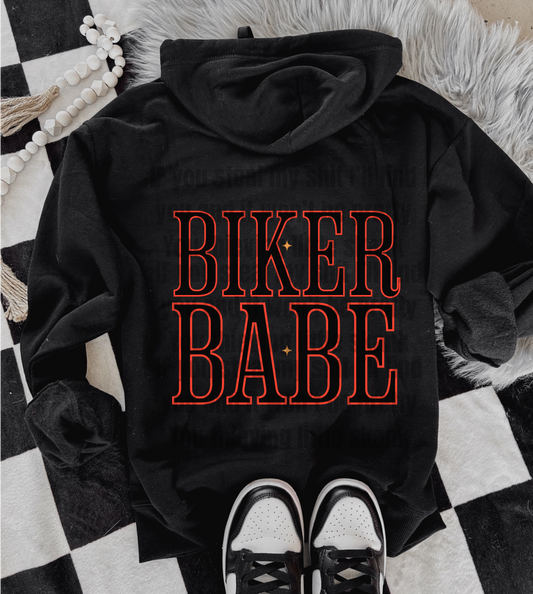 Biker Babe x Hoodie