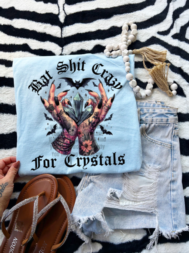 Bat Shit Crazy for Crystals x blk