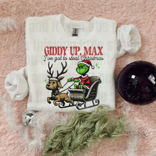 Giddy Up, Max