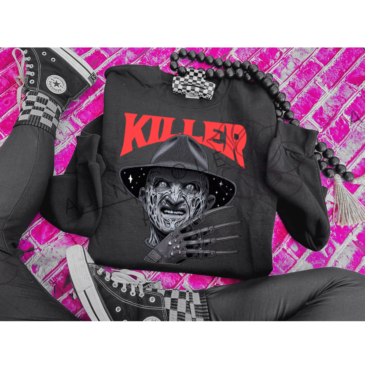 Bling Horror Crewneck (multi-design)