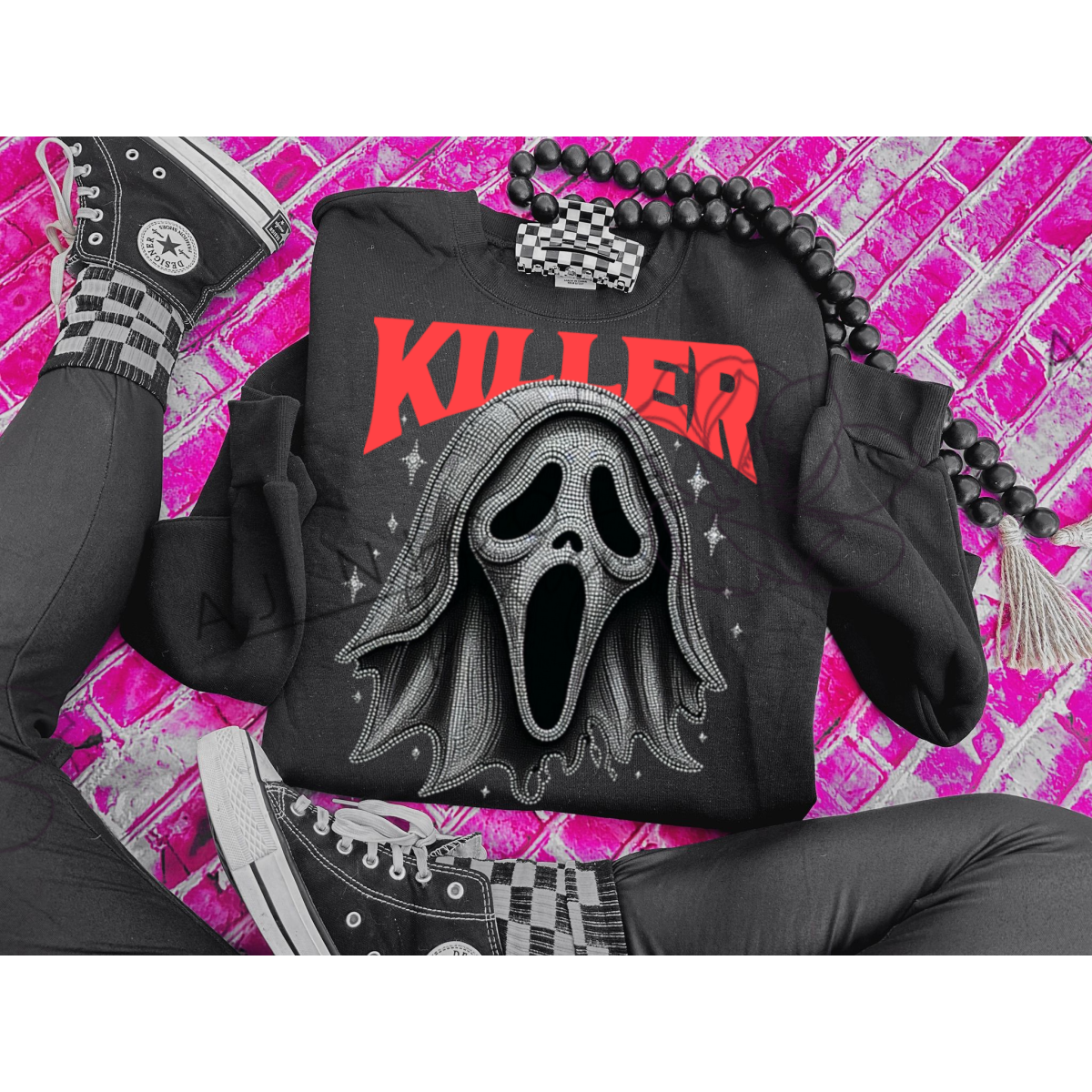 Bling Horror Crewneck (multi-design)