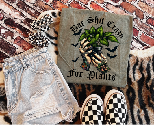 Bat Shit Crazy for Plants x blk