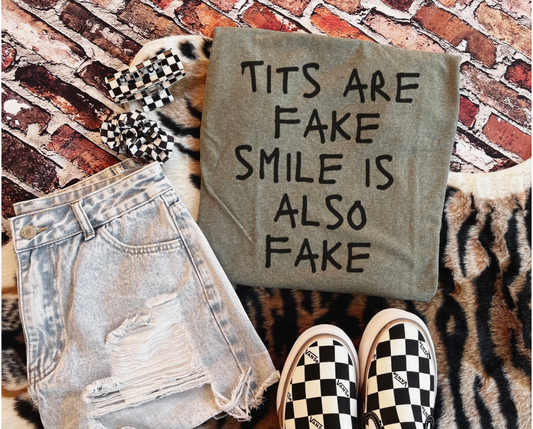 Smile is Fake (green)