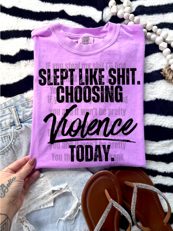 Slept like Sh!t