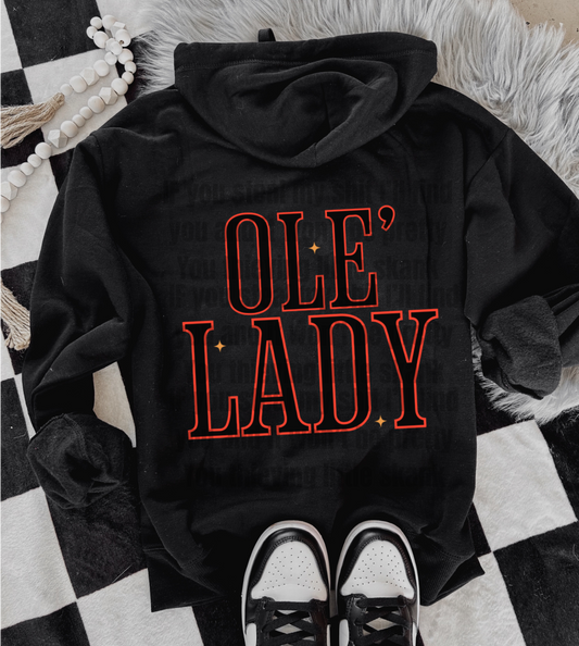 Ole' Lady x Hoodie