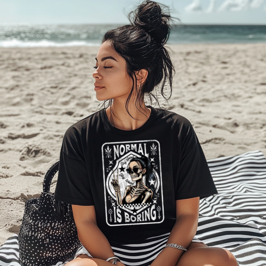 Normal is Boring x White