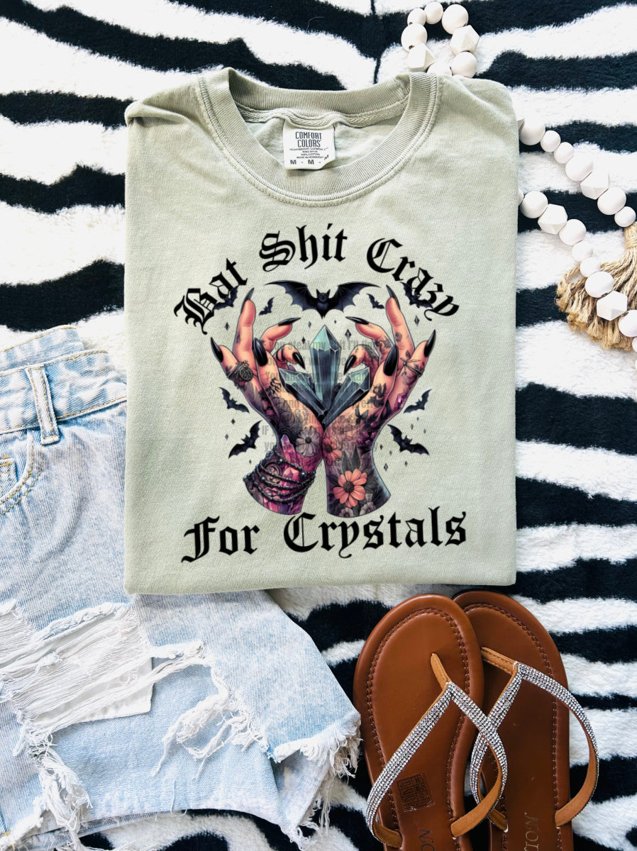 Bat Shit Crazy for Crystals x blk