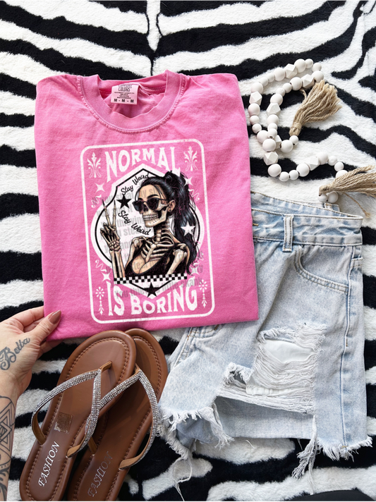Normal is Boring x White