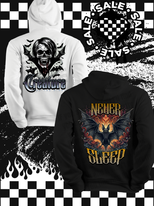 Never Sleep x Hoodie