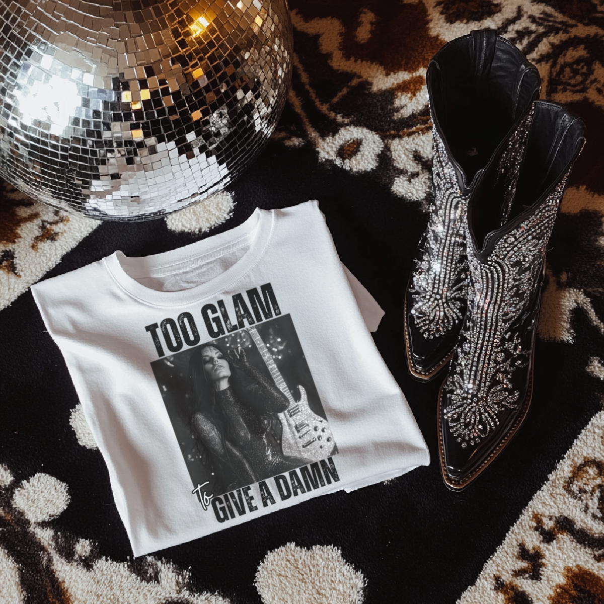 To Glam to Give a Damn